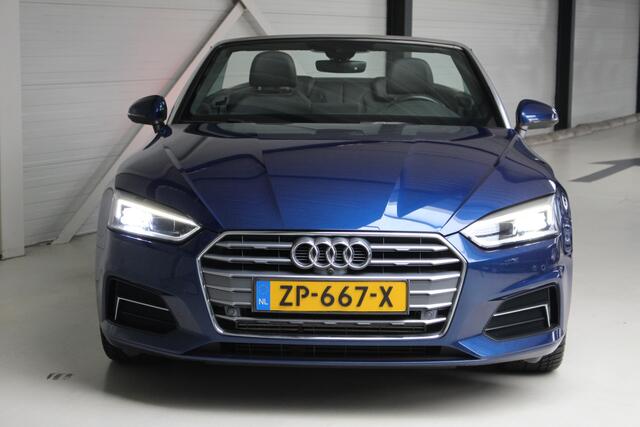 Audi A5 Cabriolet 2.0 TFSI MHEV Design Pro Line Plus Lederen bekleding | Climate Control | Navigatie | Stoelverwarming | Scarf