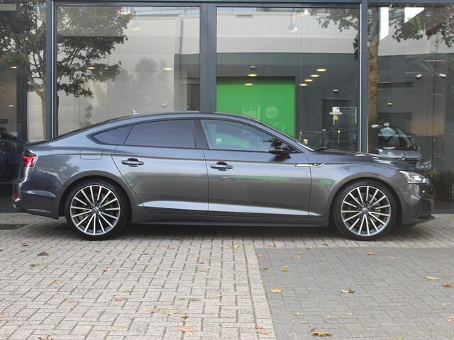 Audi A5 Sportback 35 TFSI Sport S-line Black Edition AUTOMAAT / 1 EIGENAAR / DEALER ONDERHOUDEN / WINTERSET / MMI NAVI / PDC / DUAL CLIMATE / CRUISE / LED / PRIVACY GLASS /