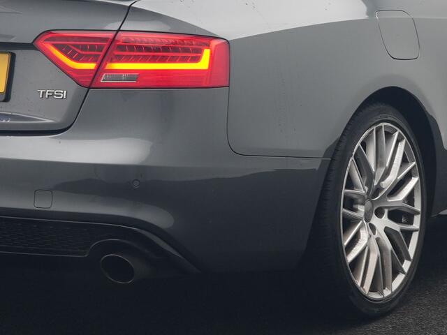 Audi A5 Cabriolet 1.8 TFSI S Line Automaat 177pk Dealer O.H | S Line Interieur & Exterieur | Bang & Olufsen | Cruise Control | Lederen Sportstoelen Verwarmd | Nekverwarming | 19" L.M | Navigatie | DAB |