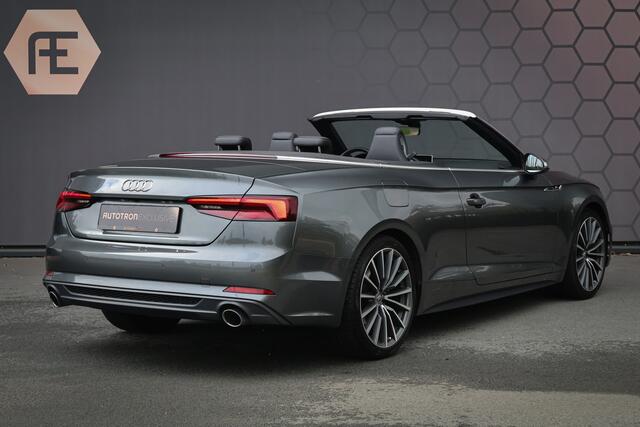 Audi A5 Cabriolet 40 TFSI Sport S Line Edition | ORIGINEEL NEDERLANDS | ELEKTRISCHE STOELEN | ACHTERUITRIJCAMERA | SPORSTOELEN | S-LINE | CRUISE CONTROL | SFEERVERLICHTING |