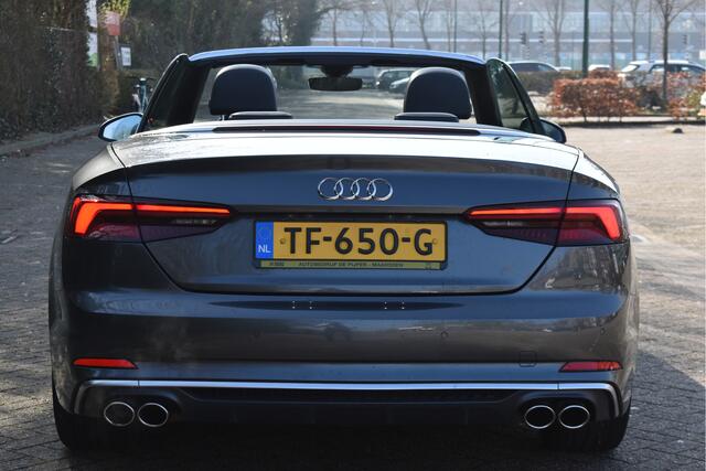 Audi A5 Cabriolet 2.0 TFSI MHEV Design Pro Line Plus 3x S-Line Elekt.haak | Stoel- & nekverwarming | Keyless | Carplay | Virtual Cockpit | Full LED | Historie