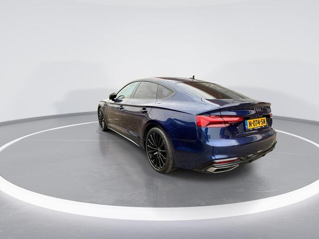 Audi A5 Sportback 35 TFSI 150pk S-Tronic S edition Competition · Camera · Apple/Android Car Play · Navigatie · P-Sensoren · Stoelverwarming · 19'' Inch ·