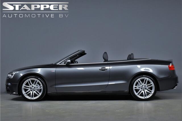 Audi A5 Cabriolet 2.0 TFSI 230pk Quattro Automaat S-Line Navi/Led/H.leer/Stoelverw./Keyless/Cruise/Pdc/Lmv19''