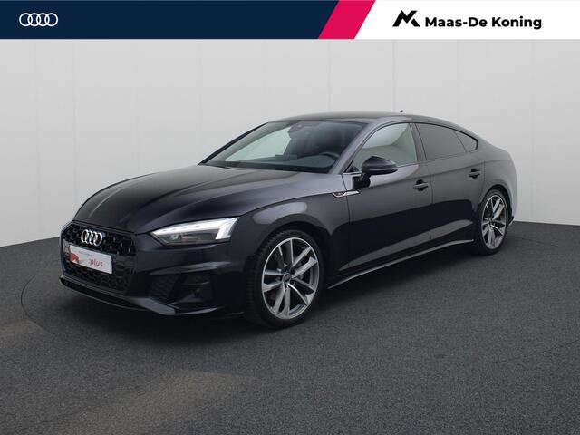 Audi A5 Sportback 40 TFSI/204PK S Line · Leder · Elektrische stoel verstelling · Camera · Apple/Android Car Play · Adaptive Cruise Control ·