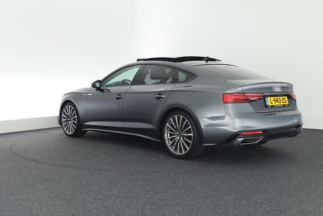 Audi A5 Sportback 40 TFSI 204pk S edition Competition Panoramadak B&O Camera Stoelverwarming Navigatie