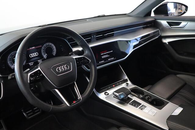 Audi A6 Limousine 55 TFSI e Quattro Pro Line S Competition 256PK Panorama Navigatie Cruise Control Volleder interieur Stoel/Stuur verwarming.