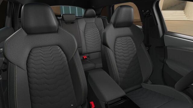 Audi A6 Avant e-tron S edition 83 kWh privacy glass, rood gespoten remzadels, LM velgen 21"