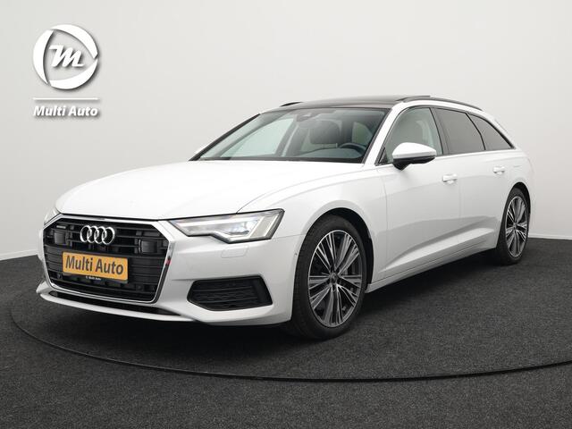 Audi A6 Avant 50 TFSI e quattro S edition Plug in Hybrid PHEV | Panodak | Carplay | Adaptief Cruise | Lederen Stoelen met Memory | Dode Hoek | Stoelverwarming | Daadloosladen |