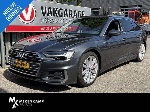 Audi A6 Avant 55 TFSI e quattro Pro Line S Competition 19''/Panoramadak/Adaptieve cruise/Dodehoek/360 Camera/Stoel + Stuurverwarming/Matrix LED/Keyless