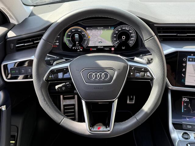 Audi A6 Avant 55 TFSI e quattro Pro Line S Competition 19''/Panoramadak/Adaptieve cruise/Dodehoek/360 Camera/Stoel + Stuurverwarming/Matrix LED/Keyless