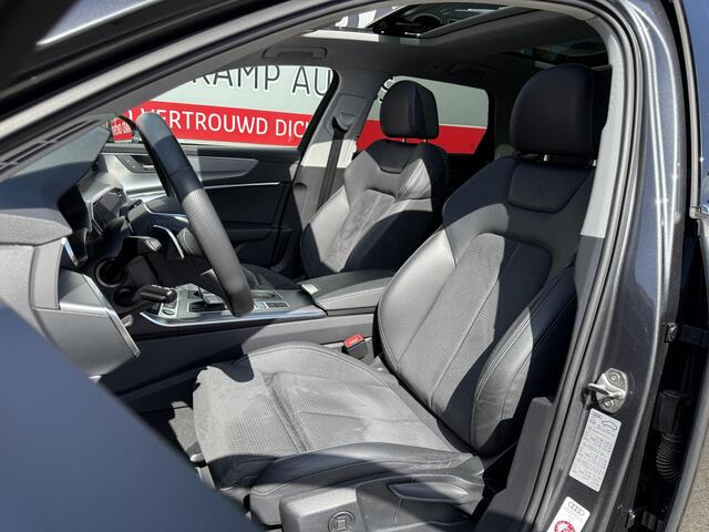 Audi A6 Avant 55 TFSI e quattro Pro Line S Competition 19''/Panoramadak/Adaptieve cruise/Dodehoek/360 Camera/Stoel + Stuurverwarming/Matrix LED/Keyless