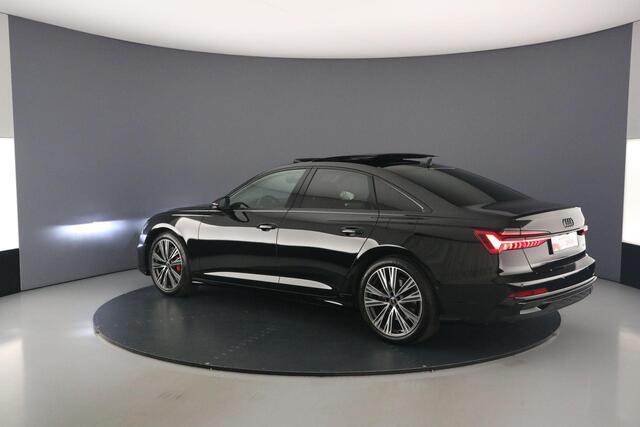 Audi A6 Limousine 55 TFSI e quattro Pro Line S Competition | Pano | B&O | Adapt. Cruise | Trekhaak | Ambient light | 360 Camera | S-Line | Optiek Zwart |