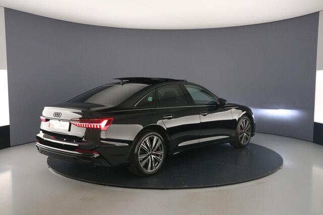 Audi A6 Limousine 55 TFSI e quattro Pro Line S Competition | Pano | B&O | Adapt. Cruise | Trekhaak | Ambient light | 360 Camera | S-Line | Optiek Zwart |