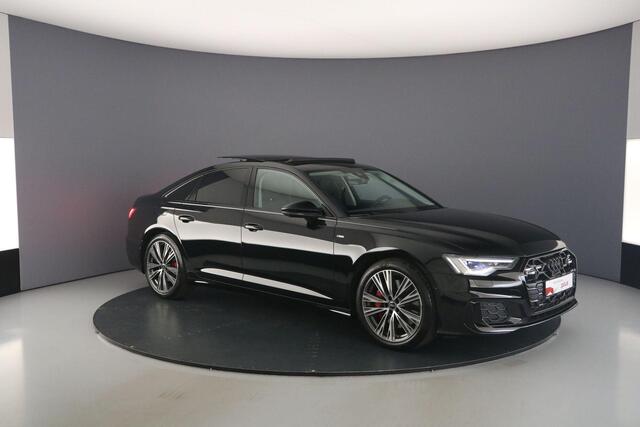 Audi A6 Limousine 55 TFSI e quattro Pro Line S Competition | Pano | B&O | Adapt. Cruise | Trekhaak | Ambient light | 360 Camera | S-Line | Optiek Zwart |