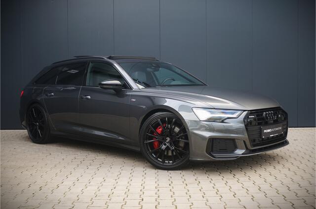 Audi A6 Avant 55 TFSI e quattro Pro Line S Competition | S-Line | Panoramadak | Bang & Olufsen | Head-Up Display | 360 Camera | Carbon | Stoelverwarming | Memory Seat | Matrix Led | Keyless | Leer | Adaptive Cruise Control | B&O |