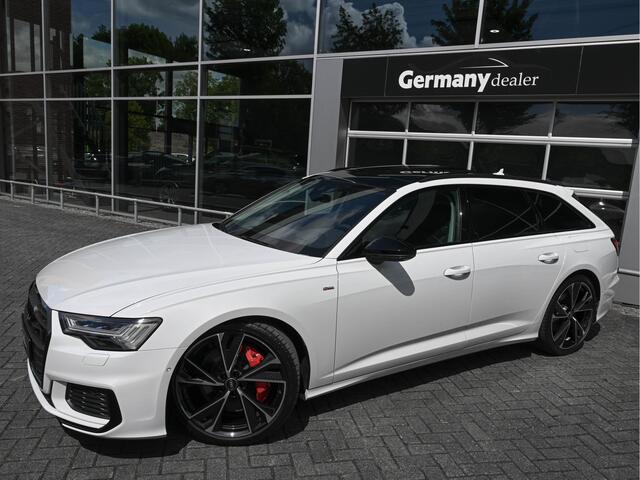 Audi A6 Avant 55TFSI E 367PK Quattro Pano Matrix-Led HuD B&O 360-camera Nappa-Zetels 21-Inch Black optic!