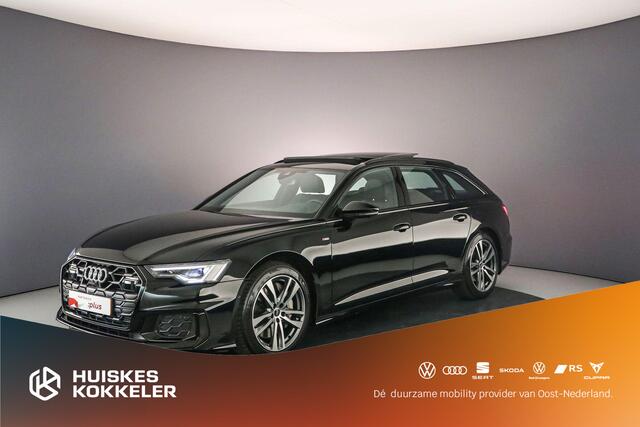 Audi A6 Avant 50 TFSI e S Edition | Pano | Tour/City/Parking | 360cam | Matrix | Stoel/Stuurverwarming | S Line | Optiek Zwart | Alcantara | Parkeerassist |