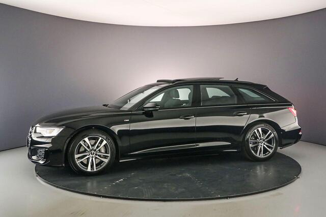 Audi A6 Avant 50 TFSI e S Edition | Pano | Tour/City/Parking | 360cam | Matrix | Stoel/Stuurverwarming | S Line | Optiek Zwart | Alcantara | Parkeerassist |