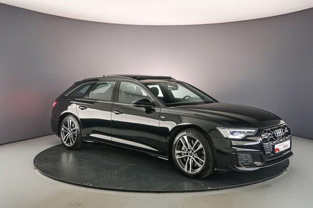 Audi A6 Avant 50 TFSI e S Edition | Pano | Tour/City/Parking | 360cam | Matrix | Stoel/Stuurverwarming | S Line | Optiek Zwart | Alcantara | Parkeerassist |
