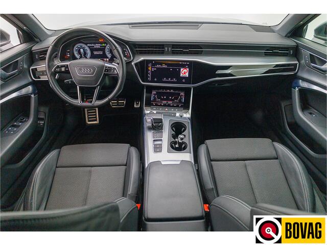 Audi A6 Avant 50 TFSI e quattro 300 PK 2X S-Line Advanced edition | 20" | Stoel- & achterbankverwarming Adaptive Cruise, Navigatie, Matrix Led, Daytona grijs metallic, Elec. achterklep, Afneembare trekhaak