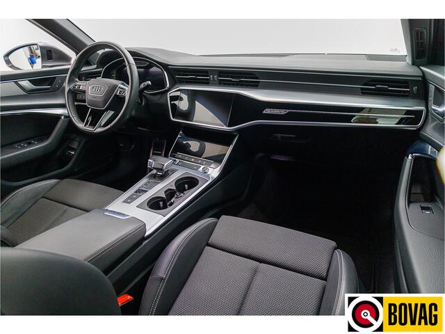 Audi A6 Avant 50 TFSI e quattro 300 PK 2X S-Line Advanced edition | 20" | Stoel- & achterbankverwarming Adaptive Cruise, Navigatie, Matrix Led, Daytona grijs metallic, Elec. achterklep, Afneembare trekhaak