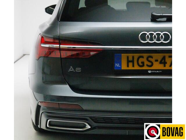 Audi A6 Avant 50 TFSI e quattro 300 PK 2X S-Line Advanced edition | 20" | Stoel- & achterbankverwarming Adaptive Cruise, Navigatie, Matrix Led, Daytona grijs metallic, Elec. achterklep, Afneembare trekhaak