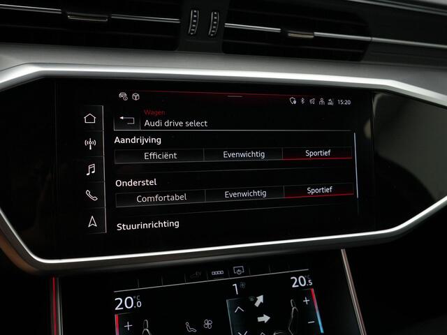 Audi A6 Avant 55 TFSI e 367 pk S-tronic quattro Pro Line S Competition | Panoramadak | Demperregeling | HD Matrix LED | Bang & Olufsen Sound | Geheugenstoel | Leder/alcantara