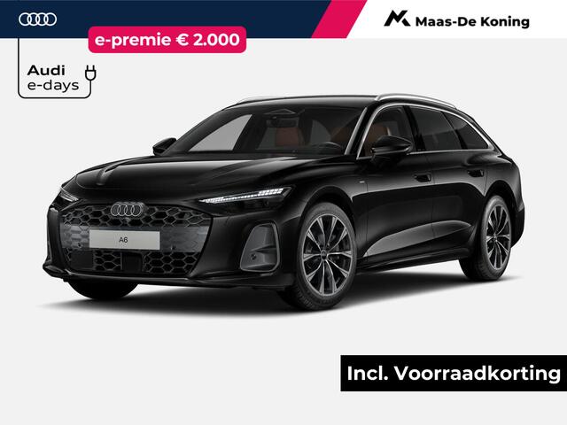 Audi A6 Avant 2.0 e-hybrid quattro Advanced edition 299 PK · Tech plus · Warmtewerend glas, donker getint