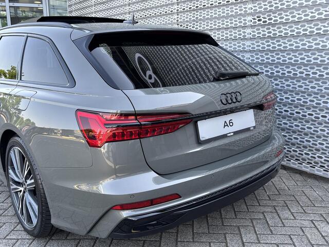 Audi A6 Avant S edition Competition (C8) 50 TFSI e 220 kW / 299 / 20" LM Velgen / Panorama dak / Elektr. Trekhaak / Optiekpakket zwart Plus / HD-Matrix /