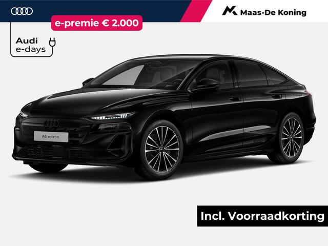Audi A6 Sportback e-tron Advanced edition 286 PK · Tech plus · Privacy glas · Optiekpakket zwart-glanzend