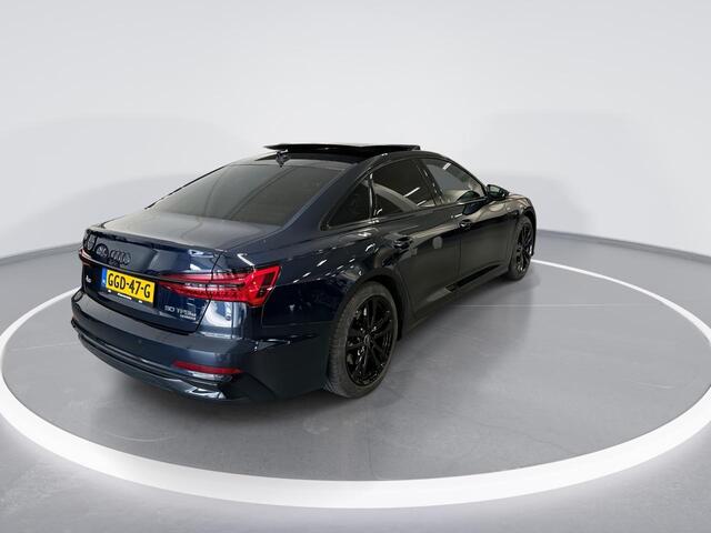 Audi A6 Limousine 50 TFSI e quattro S edition Competition · Panoramadak · 360 Camera · Dodehoeksensor · Trekhaak · B & O Sound · Garantie t/m 11-09-2028 of 100.000km
