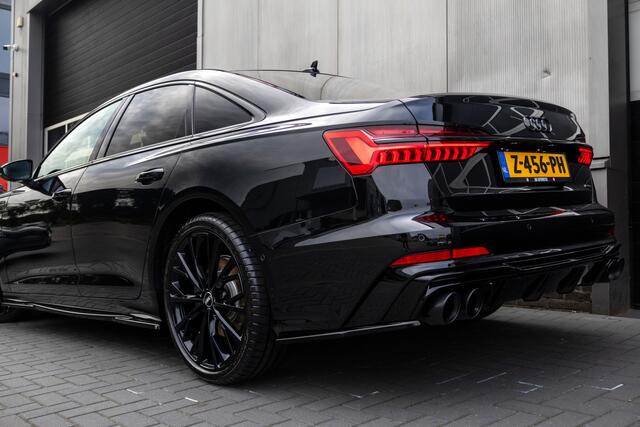 Audi A6 Limousine 55 TFSI V6 340 pk Quattro S-Line /Lucht-Vering/ Head-Up/ Keyless/ 360-Camera/ Soft-Close/ B&O-Sound/ Achteras-Sturing/ Matrix-Led/ 21'' LMV