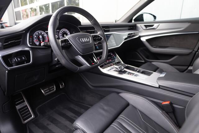 Audi A6 Limousine 55 TFSI V6 340 pk Quattro S-Line /Lucht-Vering/ Head-Up/ Keyless/ 360-Camera/ Soft-Close/ B&O-Sound/ Achteras-Sturing/ Matrix-Led/ 21'' LMV