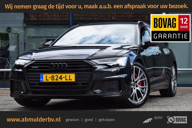 Audi A6 Avant 55 TFSI e 340PK quattro Competition PHEV Plug-in Hybride | Orgineel NL | BOVAG Garantie | Trekhaak | LED Matrix | 20'' Velgen | S-Line | Apple Carplay/Android Auto | Stoelverwarming |