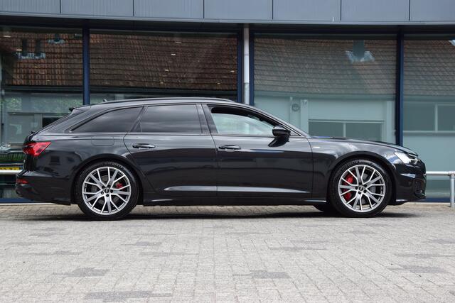 Audi A6 Avant 55 TFSI e 340PK quattro Competition PHEV Plug-in Hybride | Orgineel NL | BOVAG Garantie | Trekhaak | LED Matrix | 20'' Velgen | S-Line | Apple Carplay/Android Auto | Stoelverwarming |