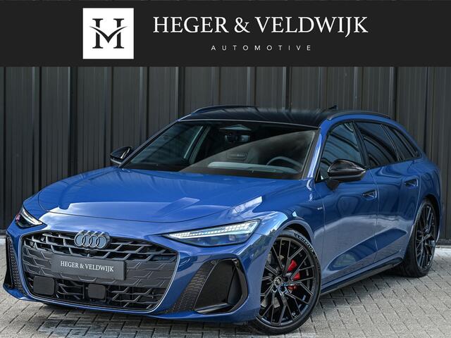 Audi A6 Avant 2.0 E-HYBRID QUATTRO S EDITION COMPETITION 270KW | 3X S-LINE | PANORAMADAK | MEMORY SEATS | S-SEATS | ADAPTIVE CRUISE | B&O SOUND SYSTEM | MASSAGE | STOELVERKOELING EN -VERWARMING | 360 CAMERA | SOFT CLOSE | HEAD-UP | ALCANTARA | AMBIANCE VERLICHTIN