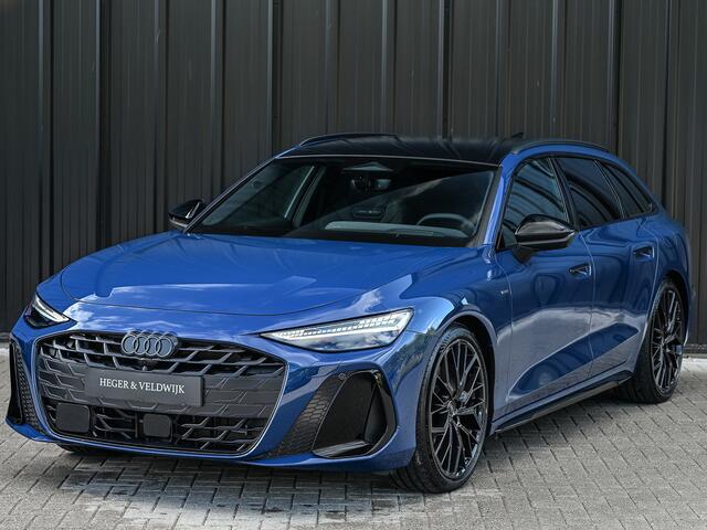 Audi A6 Avant 2.0 E-HYBRID QUATTRO S EDITION COMPETITION 270KW | 3X S-LINE | PANORAMADAK | MEMORY SEATS | S-SEATS | ADAPTIVE CRUISE | B&O SOUND SYSTEM | MASSAGE | STOELVERKOELING EN -VERWARMING | 360 CAMERA | SOFT CLOSE | HEAD-UP | ALCANTARA | AMBIANCE VERLICHTIN