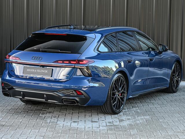 Audi A6 Avant 2.0 E-HYBRID QUATTRO S EDITION COMPETITION 270KW | 3X S-LINE | PANORAMADAK | MEMORY SEATS | S-SEATS | ADAPTIVE CRUISE | B&O SOUND SYSTEM | MASSAGE | STOELVERKOELING EN -VERWARMING | 360 CAMERA | SOFT CLOSE | HEAD-UP | ALCANTARA | AMBIANCE VERLICHTIN