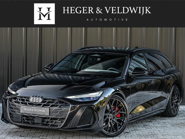 Audi A6 Avant 2.0 e-HYBRID QUATTRO S EDITION 299PK | S-SEATS | LUCHTVERING | PANORAMADAK | 360 CAMERA | EDITION ONE | B&O SOUND | HEAD-UP | 4-WHEEL STEERING | 4-ZONE CLIMATE | TECH PACK PLUS | AMBIANCE INTERIEUR | TREKHAAK | MEMORY SEATS | MMI PASSAGIERS DISPLAY 