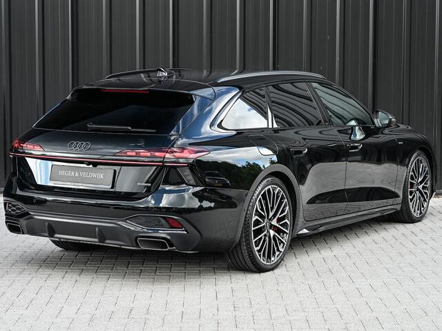 Audi A6 Avant 2.0 E-HYBRID QUATTRO S EDITION COMPETITION 270KW | PERFORMANCE S-SEATS | MIDNIGHT GREEN METALLIC | 3X S-LINE | ALCANTARA | HEAD-UP | VIRTUAL COCKPIT | 360 CAMERA | VIERWIELBESTURING | MASSAGE | B&O SOUND SYSTEM | ADAPTIVE CRUISE | PANORAMADAK | EL. 