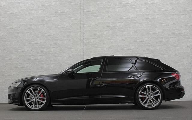 Audi A6 Avant 55 TFSI V6 340PK S-Line | Luchtvering | ACC | B&O | Panorama | 360 Camera | Matrix-LED | Trekhaak | RS-Leder | Standkachel | 4-Zone Clima | 21'' | Stoelverwarming V+A | Carplay | Lane & Side Assist | Virtual-Cockpit | Draadloos Laden |