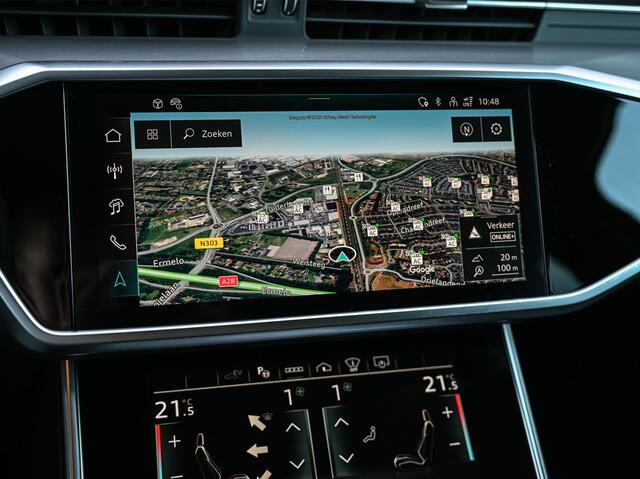 Audi A6 Avant 55 TFSI e QUATTRO S EDITION COMPETITION | 3X S-LINE | PANORAMADAK | HEAD-UP | ADAPTIVE CRUISE | VIRTUAL COCKPIT | SOFT CLOSE | KEYLESS ENTREE | MEMORY SEATS | AMBIANCE VERLICHTING | 360 CAMERA | ACHTERBANK VERWARMD | EL. TREKHAAK