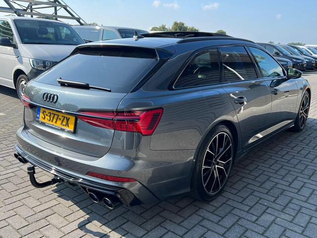 Audi A6 Avant 55 TFSI e 367pk quattro Competition Panoramadak Camera Trekhaak Leder