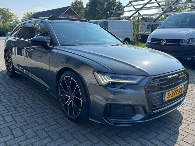 Audi A6 Avant 55 TFSI e 367pk quattro Competition Panoramadak Camera Trekhaak Leder