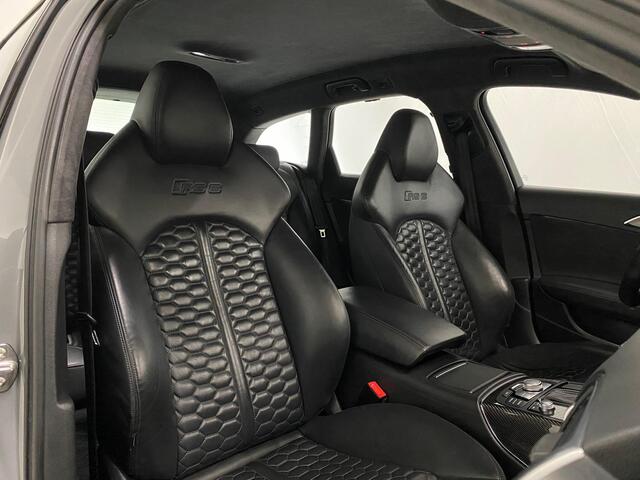 Audi A6 Avant 4.0 TFSI RS6 quattro perfomance Carbon Alcantara-Hemel B&Ohigh-end 360°camera Volleder ACC Nachtzicht Nardogrey