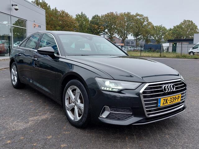 Audi A6 Limousine 45 TFSI 245pk Automaat Sport Lease Edition | 1ste Eigenaar | Navi | Clima | Cruise | Led Koplampen | Leder+Elek.Verstel+Stoelverwarming | Pdc V+A+Camera | Rijstrook+Licht+Regensenor | 18''lm