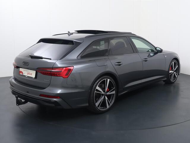 Audi A6 Avant 55 TFSI e quattro S edition Competition | 367 PK | Achteruitrij camera | Trekhaak | Electrisch panoramadak