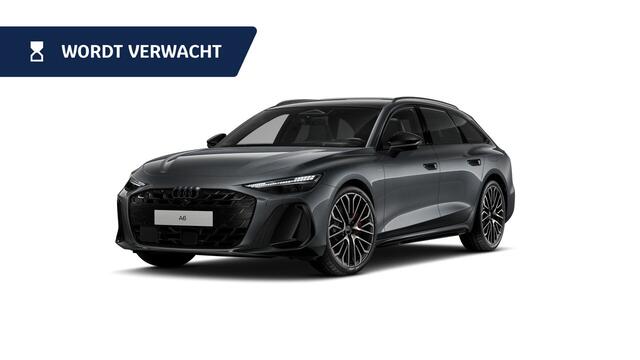 Audi A6 Avant 2.0 e-hybrid 367pk S Edition Comp. | B&O | Leder | Trekhaak | Luchtvering | Massage | 21 inch | S Line | Pano | 360Cam | Tech Pro | Keyless | MMi Pro | Sfeerverlichting |
