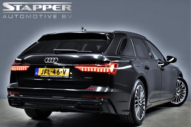 Audi A6 Avant 55 TFSIe 367 Quattro S-Line Competition 1e Eig. Dealer OH Virtual/Carplay/Camera/Keyless/Adap.cruise/Led/H.leer