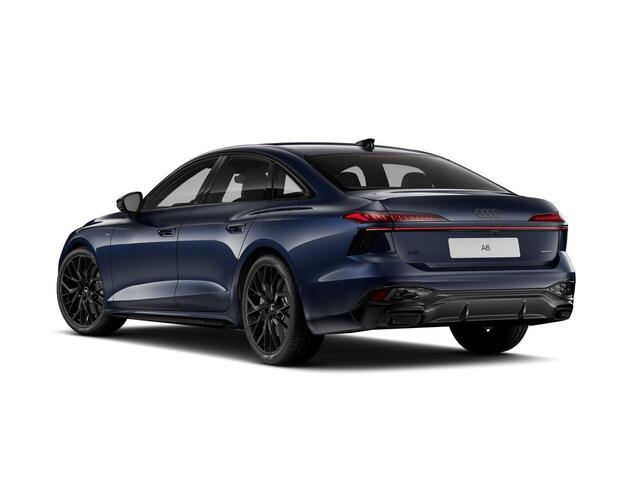 Audi A6 Limousine 2.0 e-hybrid quattro S edition 299 PK · Tech plus · 21" LM Velgen · Exterieurpakket zwart · Bekleding Leder/Alcantara